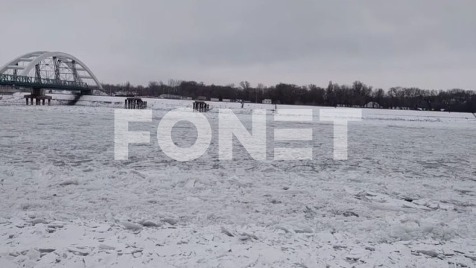 Led na Tisi i Dunavu